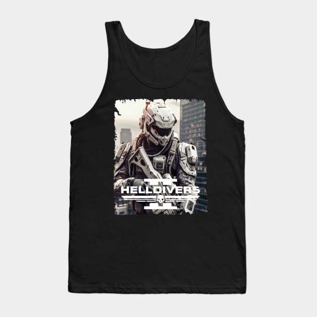 Helldivers 2 Tank Top by Roxy Khriegar Store